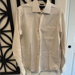 Pronto Uomo Men's Dress Shirt in Light Cream